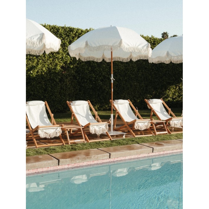 The Premium Beach Umbrella - Antique White