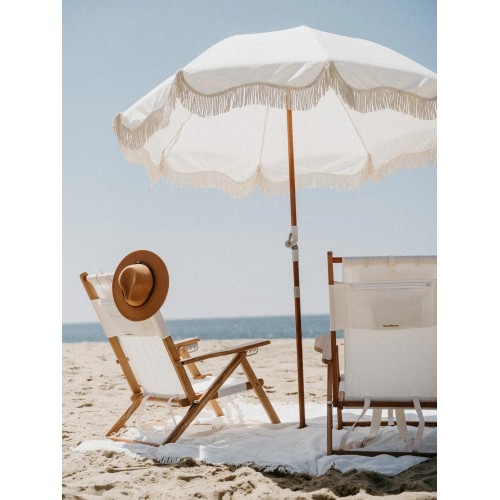 The Premium Beach Umbrella - Antique White 2