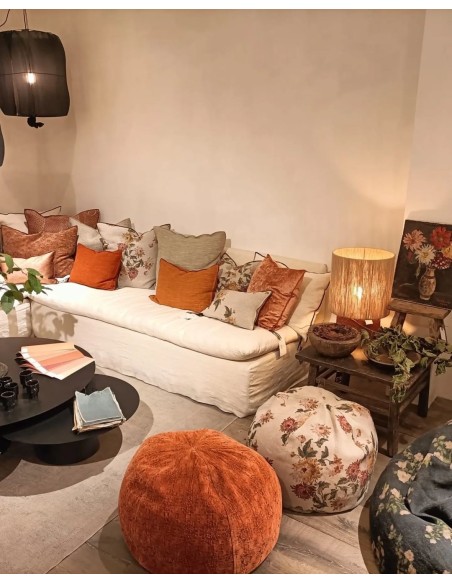 Pouf Wabi Sabi Bubble negro