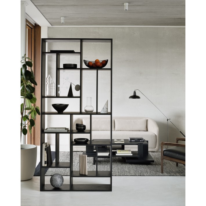 Estantería M Roble Negro