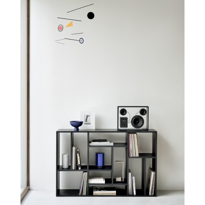 Estantería M Roble Negro