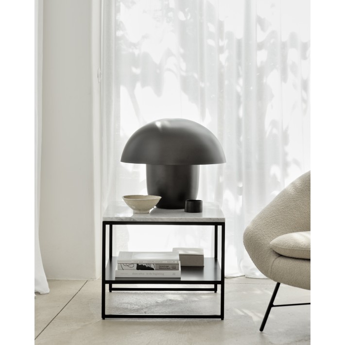 Mesa Auxiliar Stone White Carrara