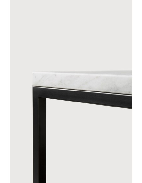 Mesa Auxiliar Stone White Carrara