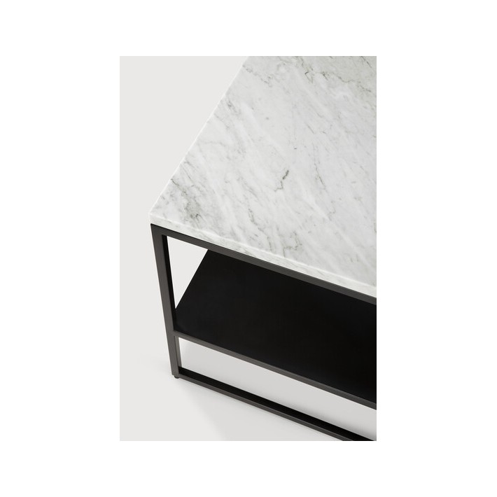 Mesa Auxiliar Stone White Carrara