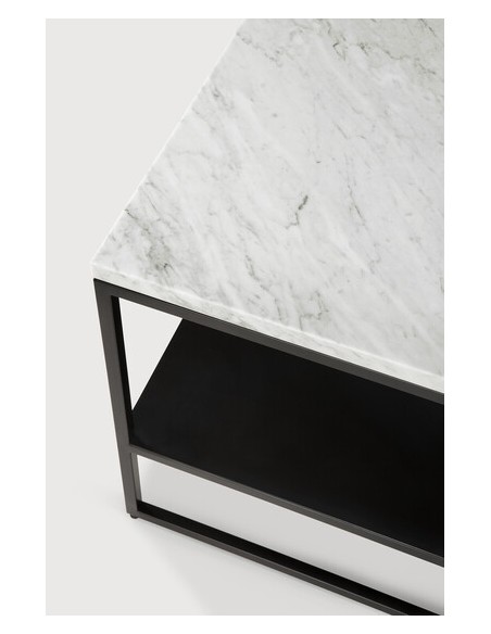 Mesa Auxiliar Stone White Carrara