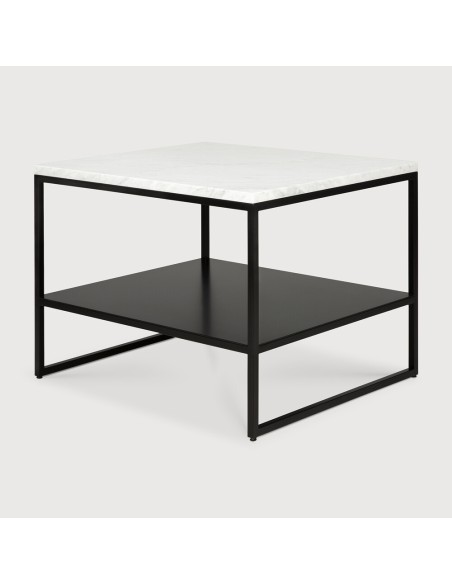 Mesa Auxiliar Stone White Carrara