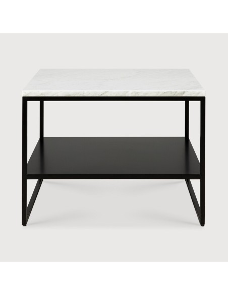 Mesa Auxiliar Stone White Carrara