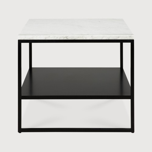 Mesa Auxiliar Stone White Carrara