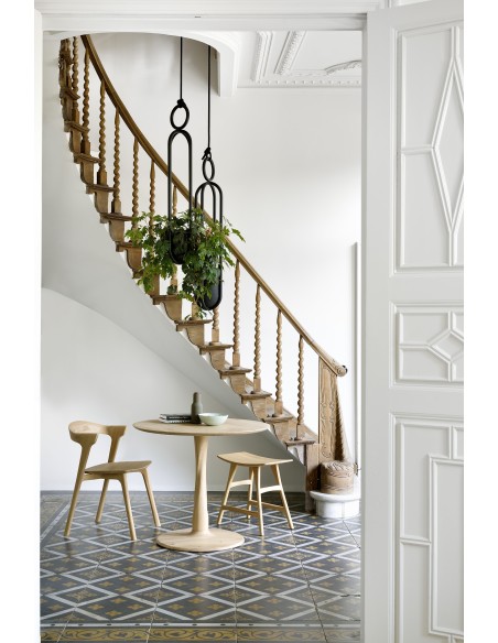 Taburete Osso Low Roble