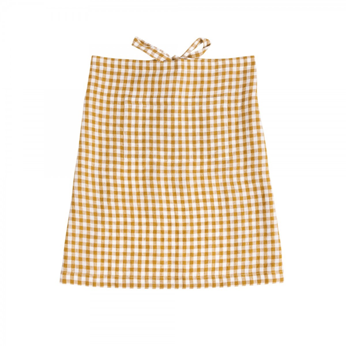 Delantal de lino Curry