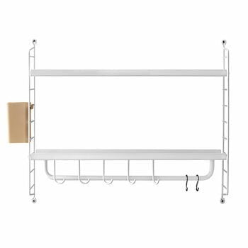 Bathroon Set String  Blanco