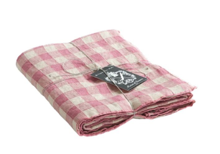 Mantel Bourdon en tela vintage | Rosa Zizi