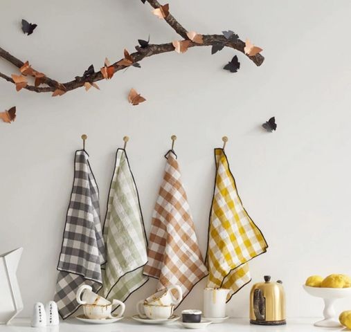 Servilleta Bourdon Vintage Vichy - Terracota