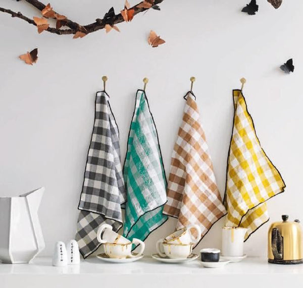 Servilleta Bourdon Vintage Vichy - Paille