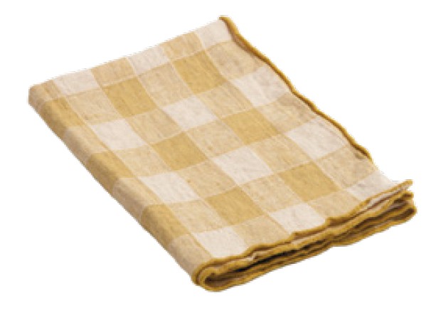 Servilleta Bourdon Vintage Vichy - Paille