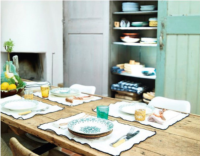 Servilleta Bourdon Mimi - Negro