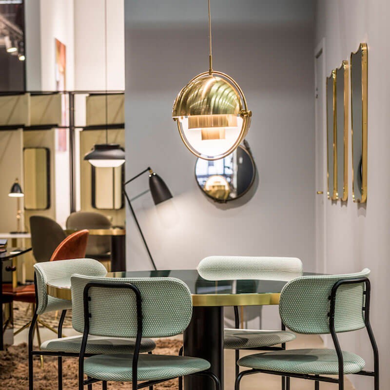 Lámpara Multi Lite Pendant Brass