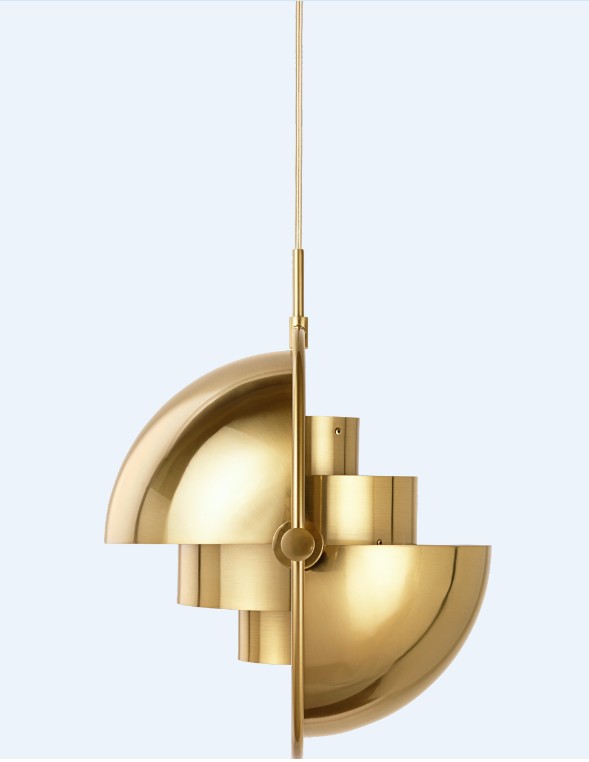 Lámpara Multi Lite Pendant Brass