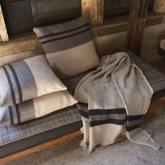 Plaid Black House Stripe – Color Charcoal