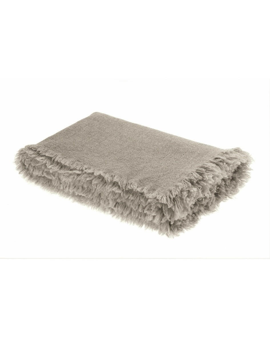 Plaid Vice Versa Lana Virgen Lavada Ecorce