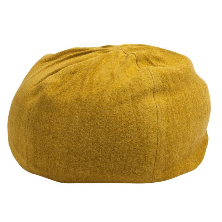 Pouf Bulle Vintage Chenille Ambre