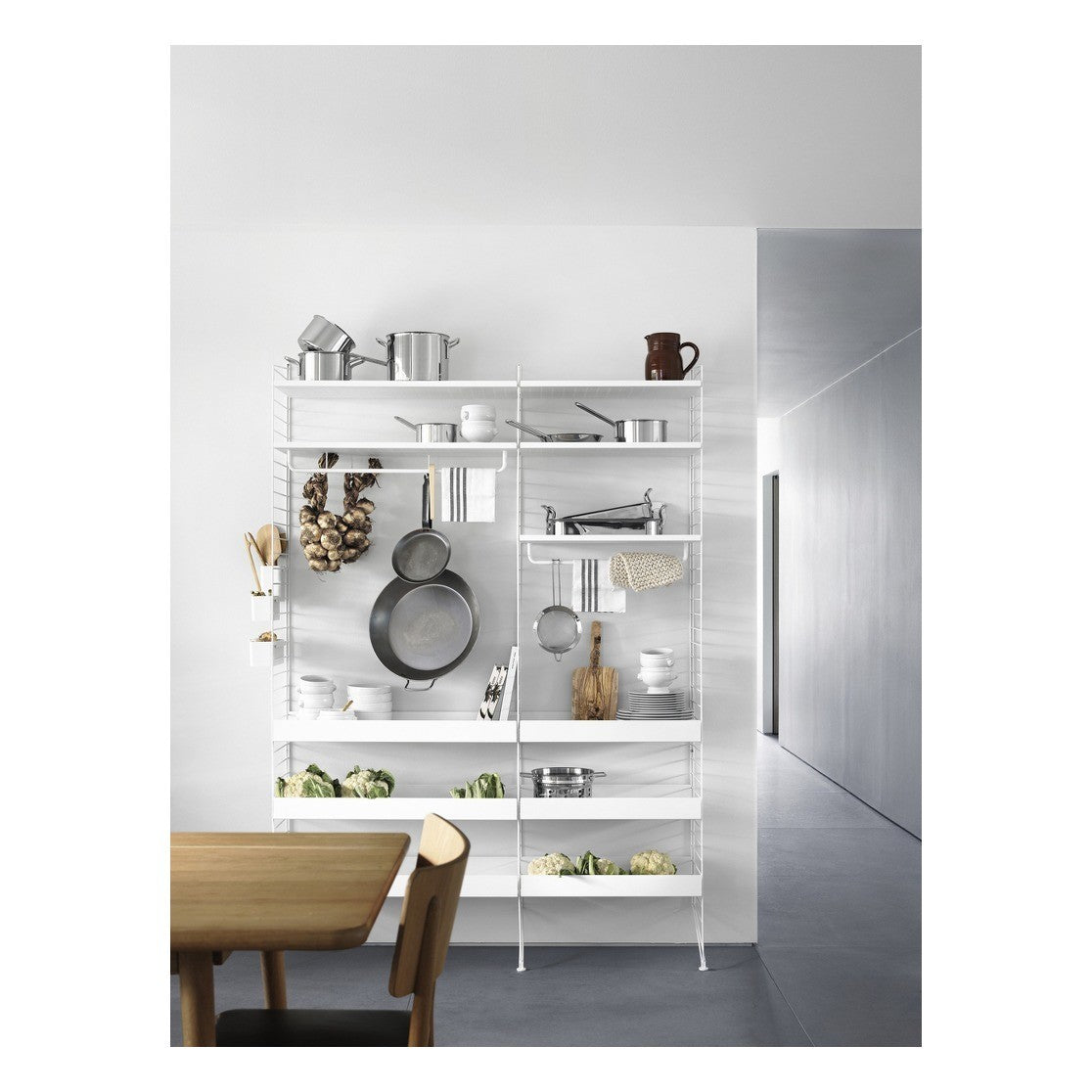 Estante de Metal  Bajo 78x30 cm