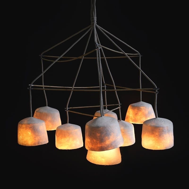 Lámpara Gran "Q" Móvil