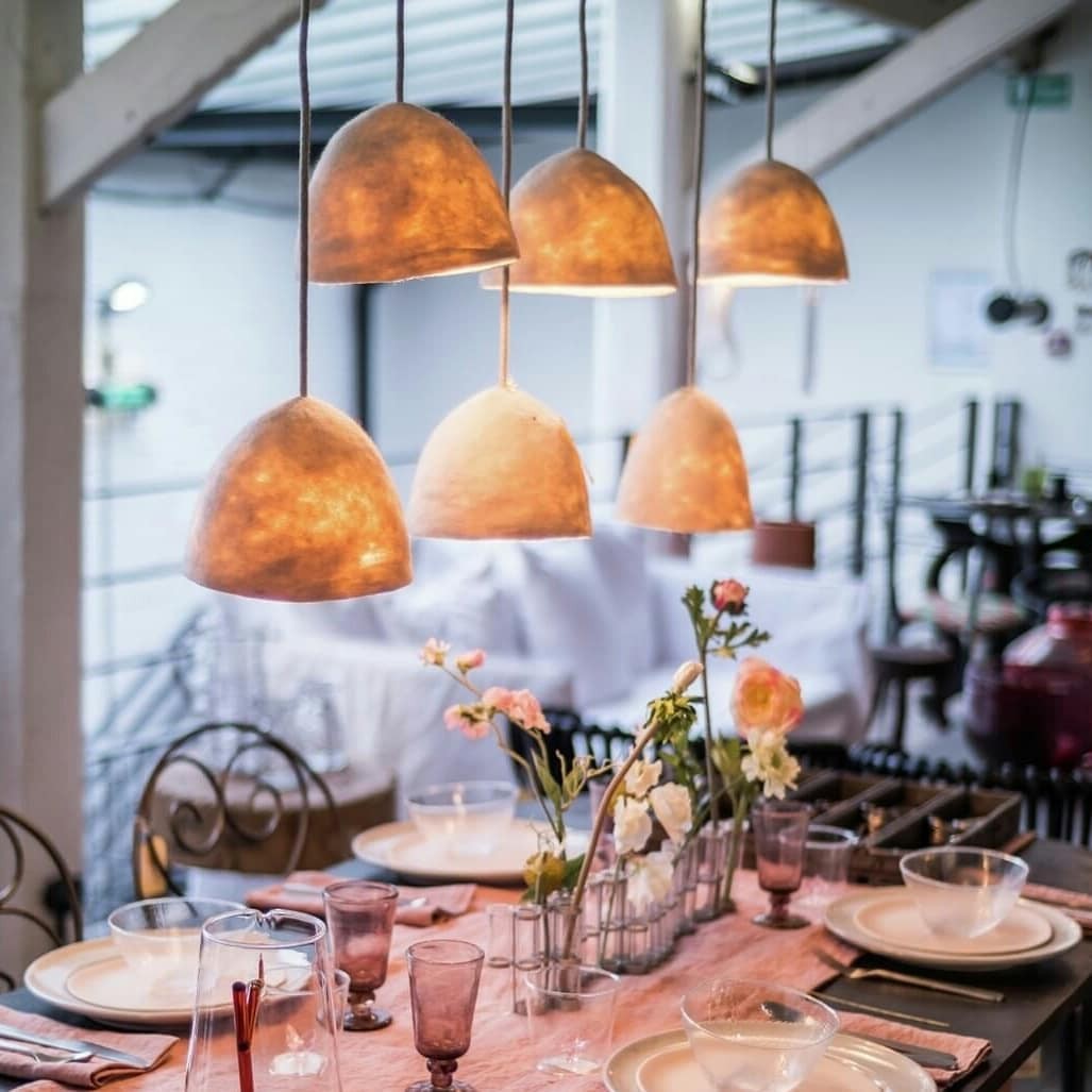 Lámpara Gran "Q" Móvil