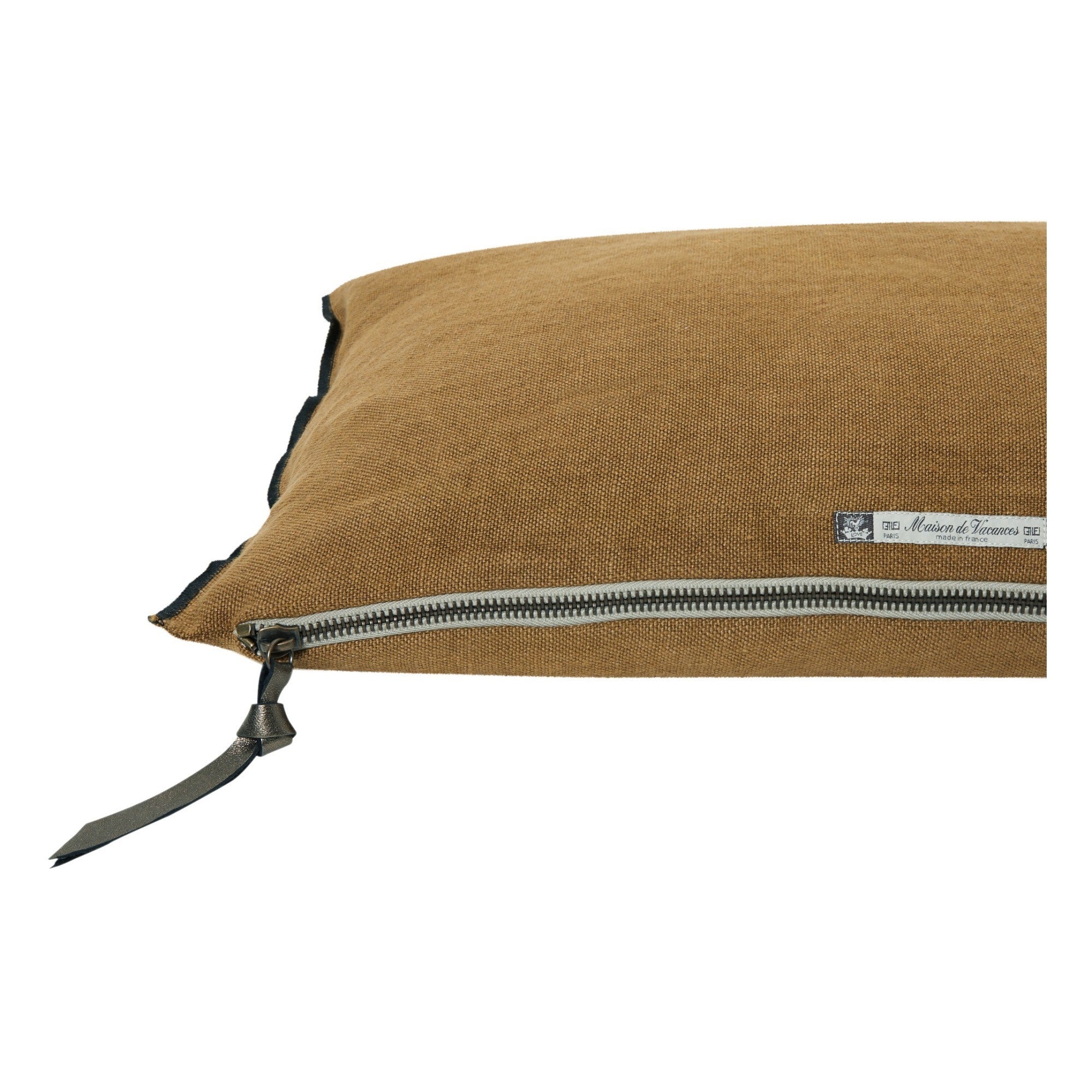 Cojín Vice Versa  Lino Stone Washed Havane