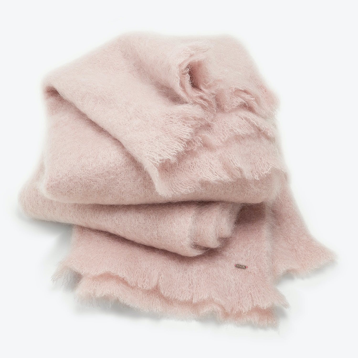 Manta Mohair Rosa