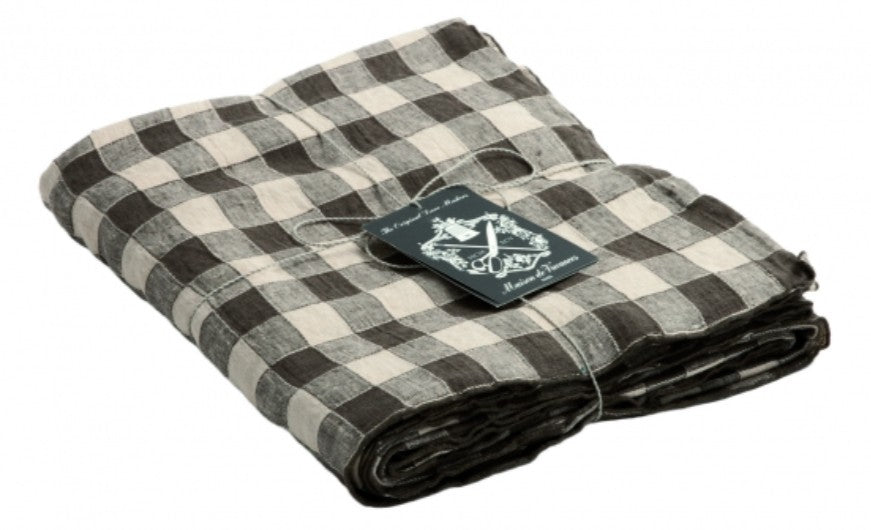 Mantel Bourdon Vintage Vichy - Terre