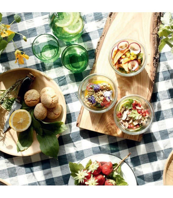 Mantel Bourdon Vintage Vichy - Terre