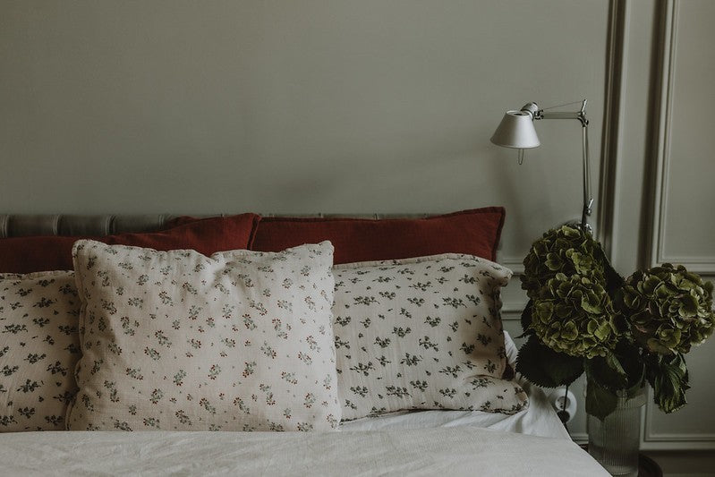 Clover Muslin Pillowcase