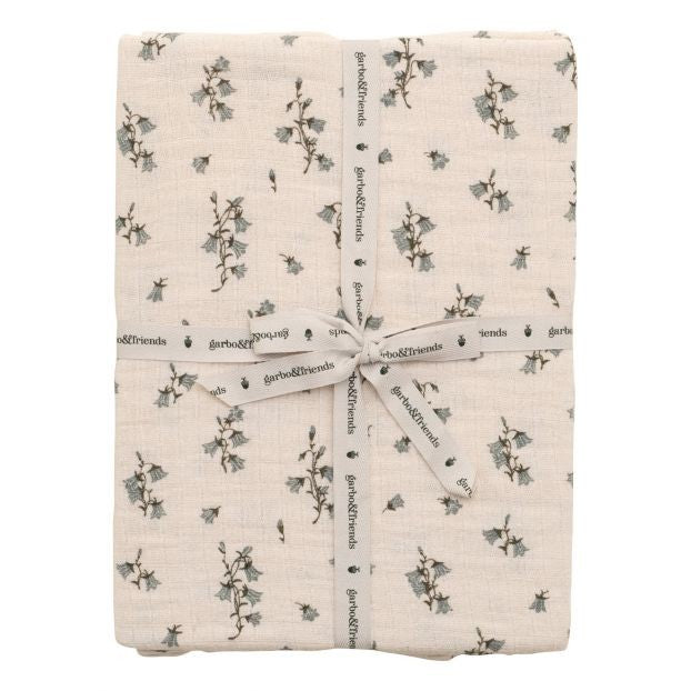 Bluebell Muslin Pillowcase