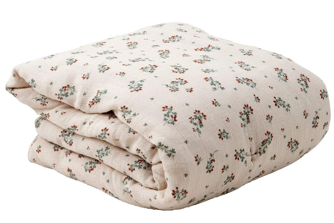 Clover Muslin Filled Blanket