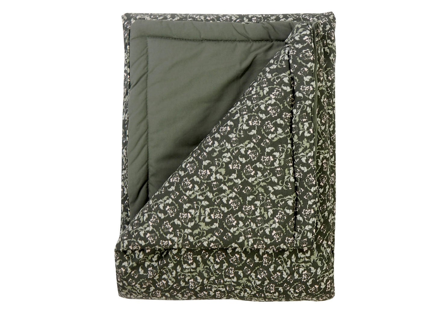Floral Moss Bed Cover Single