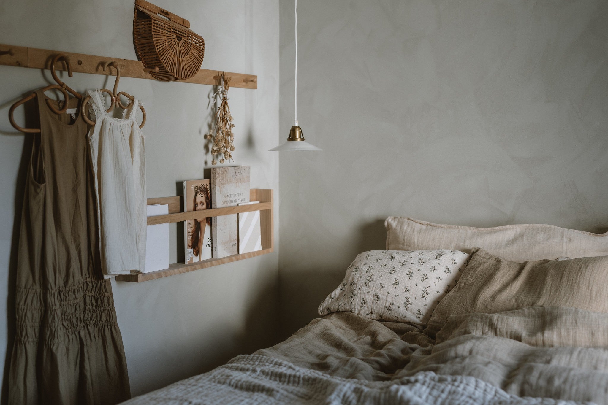 Clover Muslin Pillowcase