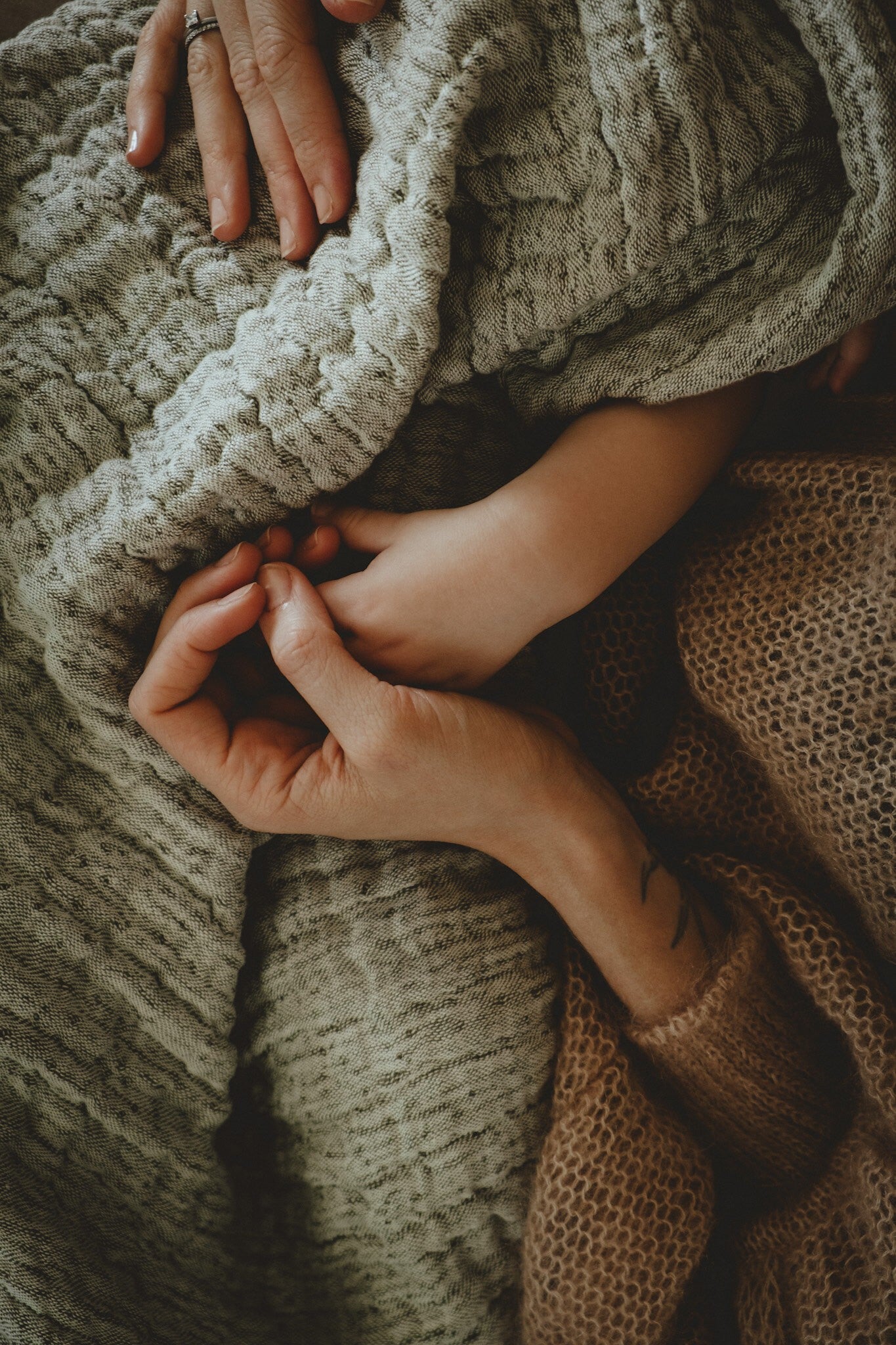 Kale Mellow Bed Cover