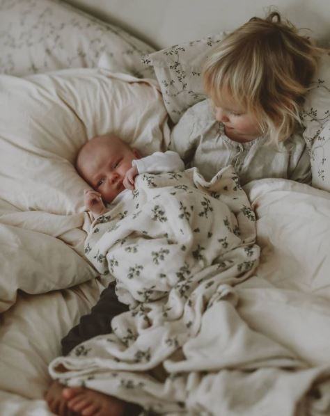 Manta Bluebell de muselina