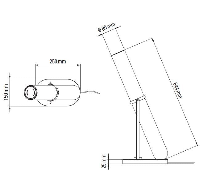Lámpara La Lampe Frechin