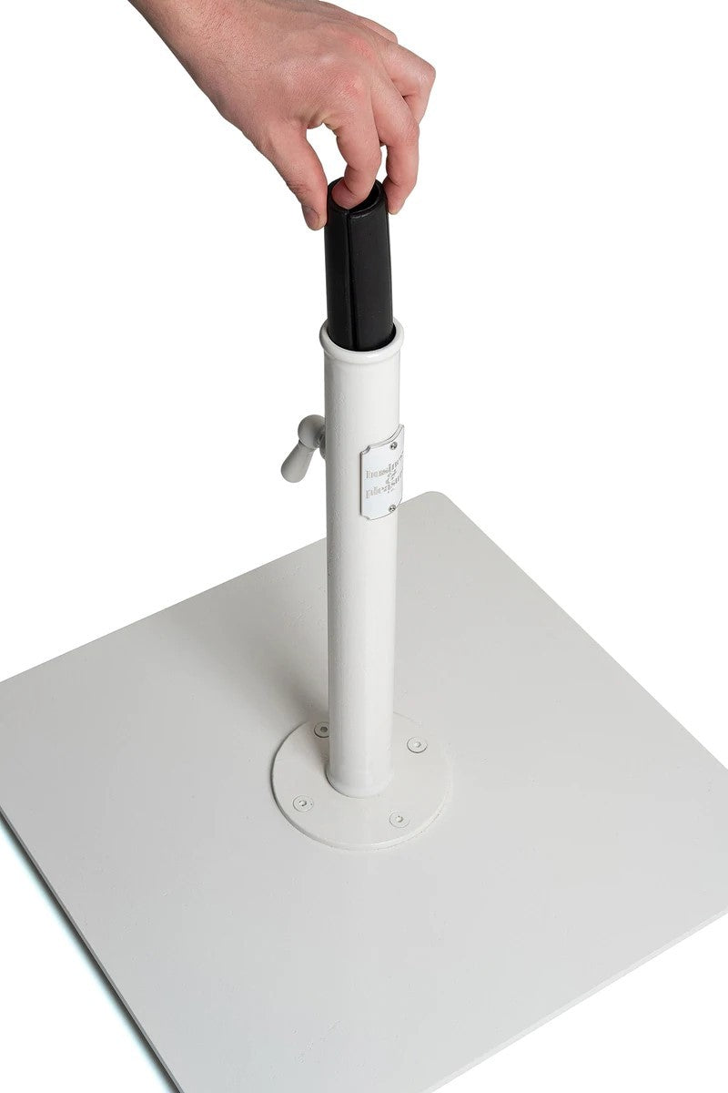 Base Sombrilla Blanca 25 kg