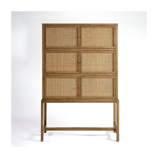 Armario Roble Natural Rejilla