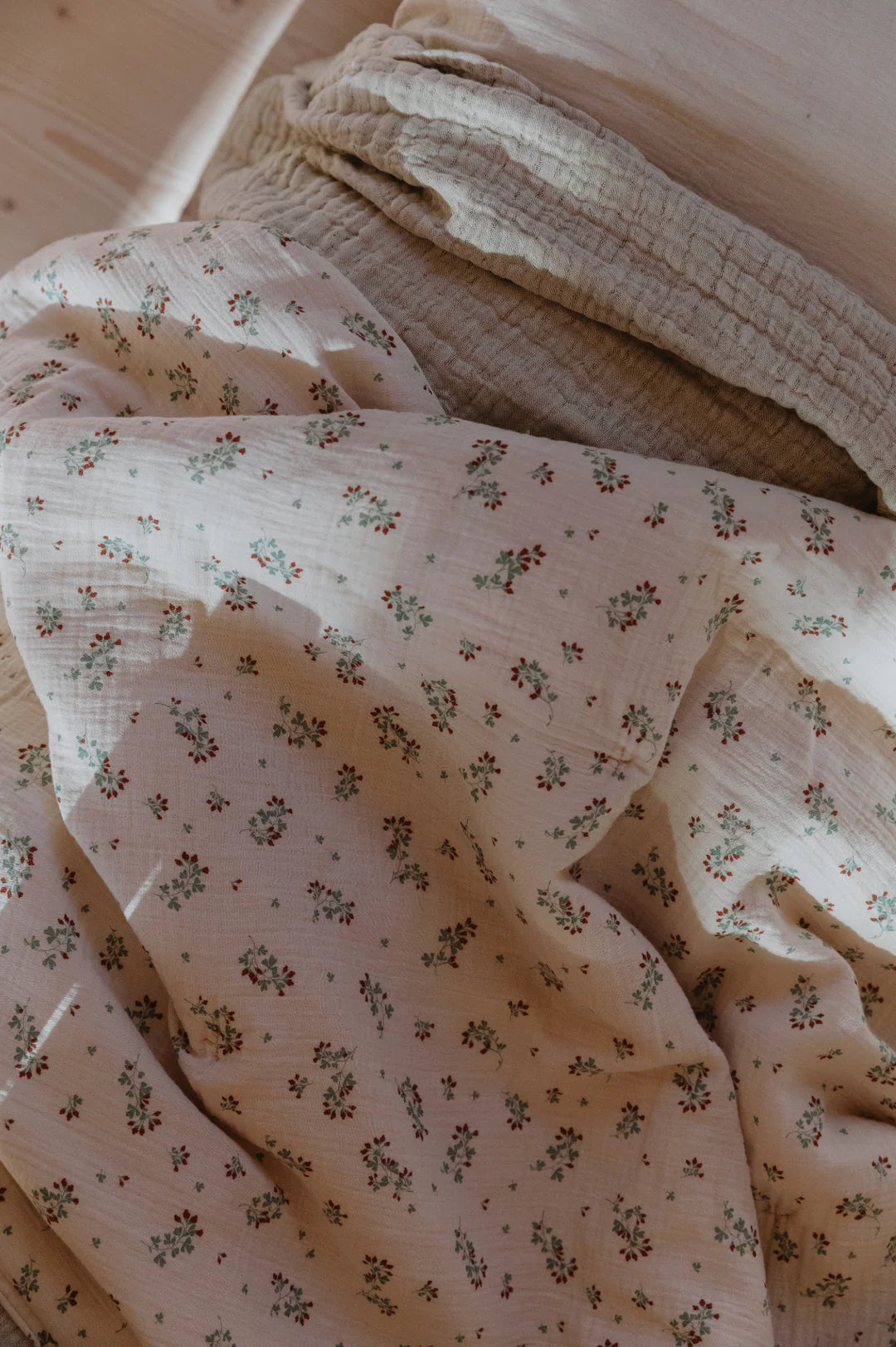 Clover Muslin Bed Set Single