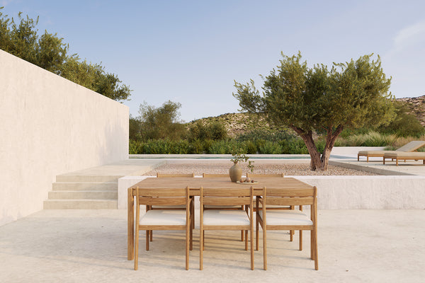 Mesa Jack Outdoor de Comedor en Teca