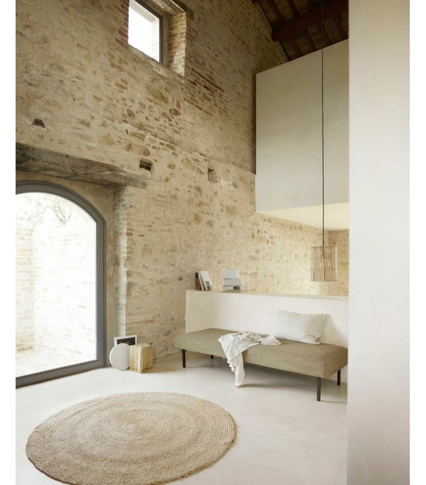 Alfombra Hemp ø300cm Yute