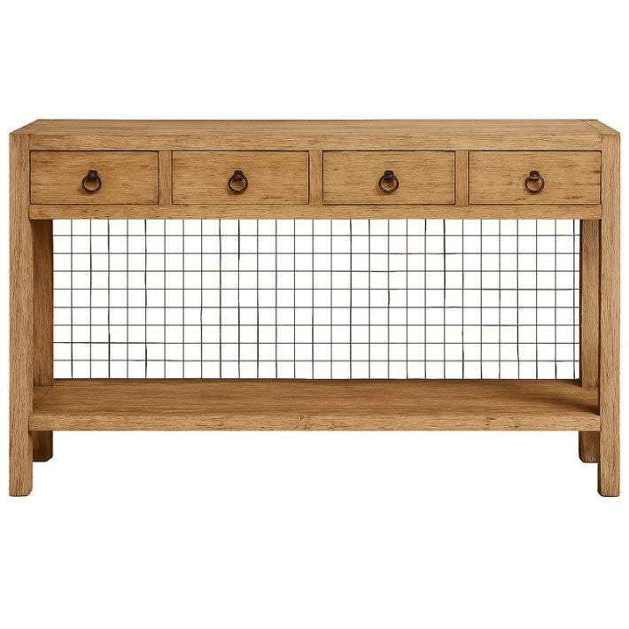 Consola Vintage 4 Cajones