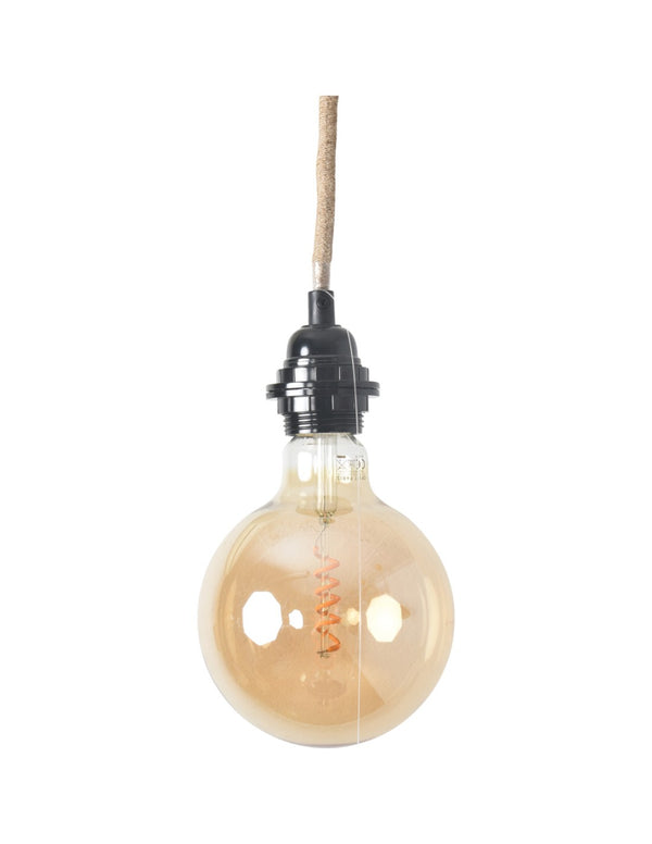 Bombilla LED decorativa Globe Ambre
