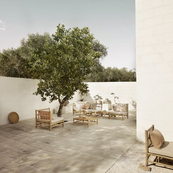 Butaca Bambú Modulo Sand