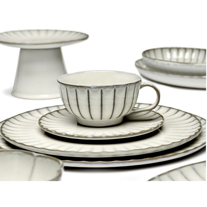 Cake Stand M White Inku