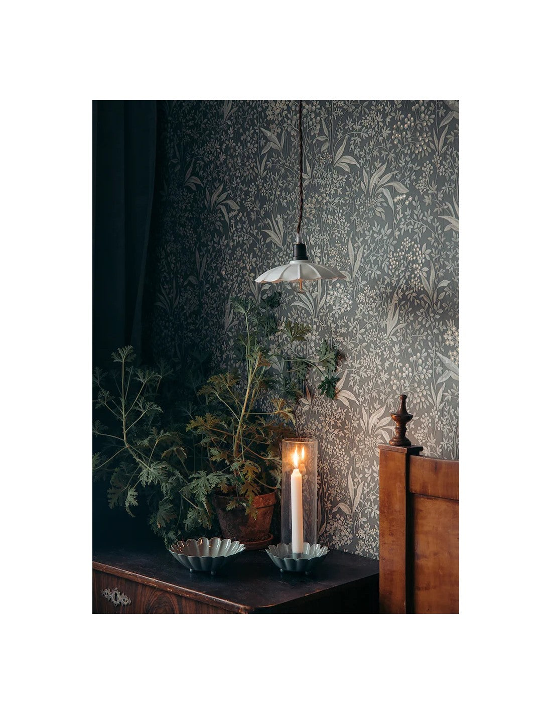 Lámpara Gustav blanco